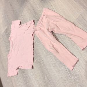 Mini Mioche Pink Tee Set